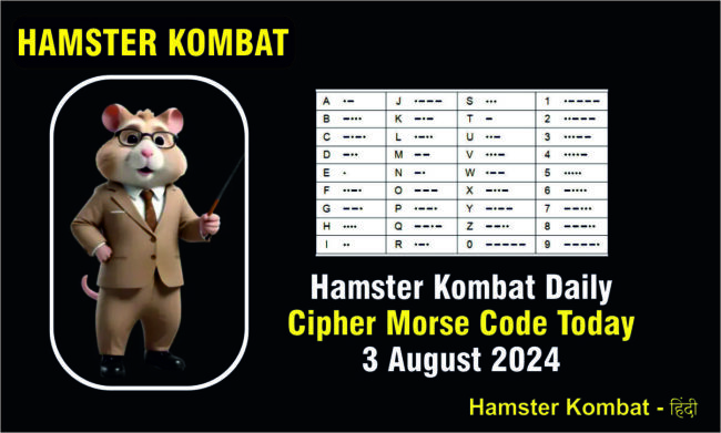 Hamster Kombat Daily Cipher